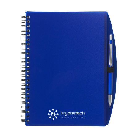Blue A5 notebooks can be used as promotional gifts or stationery. Customize it with your logo, message and photo to leave long lasting impressions 