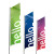 Custom Size Flag front