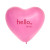 Heart-shaped Balloons printing