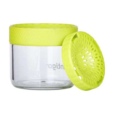 A yellow coloured Contigo Cortland Infuser water bottle available at Helloprint for a cheap price