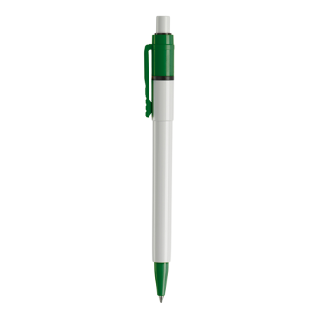 A green coloured baron pen available at Helloprint with personalised printing options for a cheap price