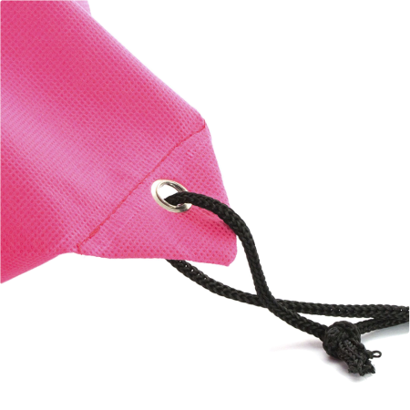A nonwoven drawstring bag corner available at Helloprint with personalised printing options for a cheap price.
