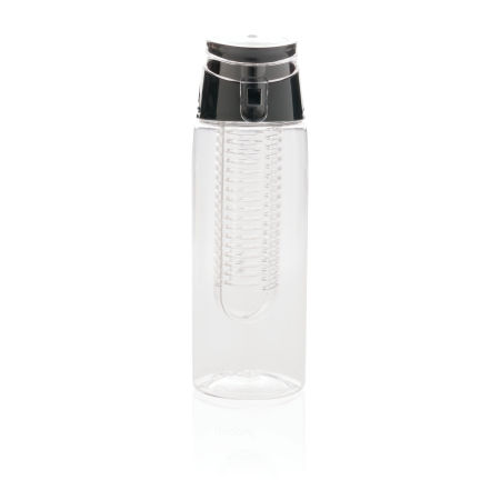 Personalised Lockable Infuser Water Bottle with Front Logo Display Option, available at Helloprint