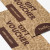 Eco Vouchers with Kraft Brown paper and a design example from Helloprint