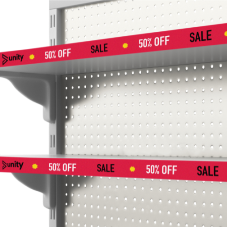 Shelf edge strips | Helloprint