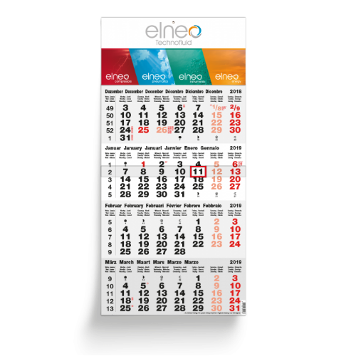 4 Months Calendars Classic