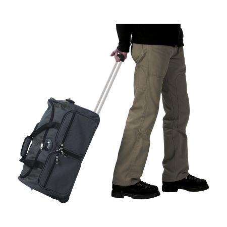 A rolling Milan Trolley Bag available at Helloprint with the possibility of having a custom logo printed on the bag.