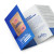 W-fold leaflets with logo
