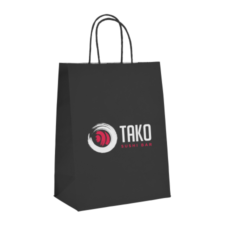 Kraft bag non rib printing