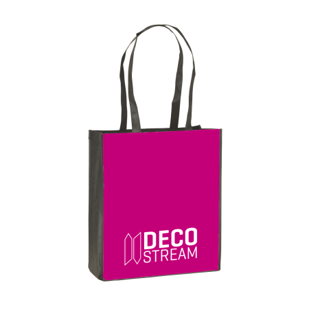 Cheap and sturdy shopping bag with long straps. At Helloprint you can personalise it with your own logo or design.