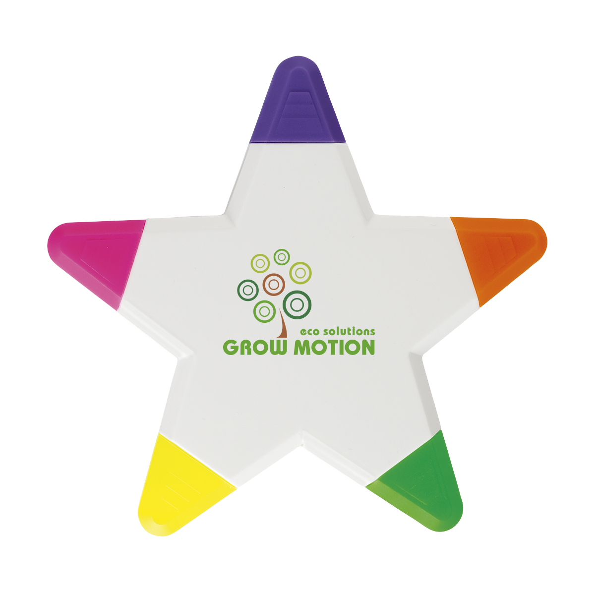 A star marker highlighter available at Helloprint with custom printing options for a cheap price