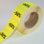Fluor labels on roll personalisation