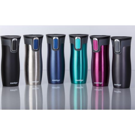 Multiple Contigo Westloop Thermo Mugs of multiple colours available with custom printing solutions for cheap at Helloprint