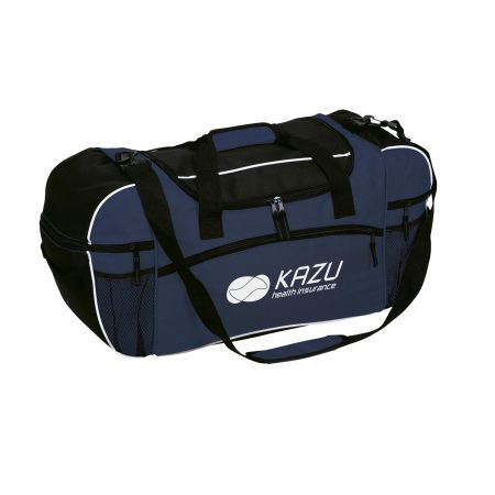 Cheap and large sports bag which can also be used for travels. At Helloprint you can personalise the bag with your logo.