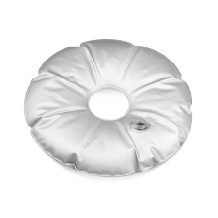 A white coloured water bag available at Helloprint with custom printing options for a cheap price