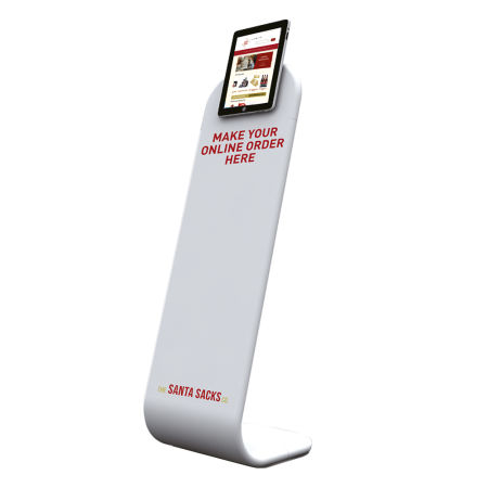 Fabric tablet stand is an ideal for your stand and maximizes your appearance exhibition, trade shows and fairs 