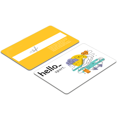 Get your PVC cards with signature panel at Helloprint. Perfect to be used during events to get acquainted with others.