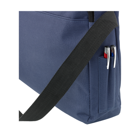 A pen pocket of a Metro document bag available at Helloprint with custom printing options for a cheap price