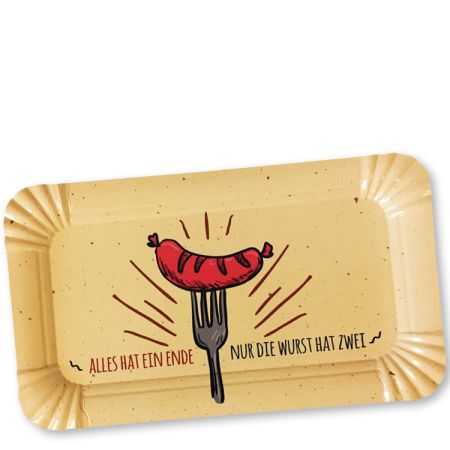 A rectangular printed paper plate available at Helloprint with personalised printing options for a cheap price