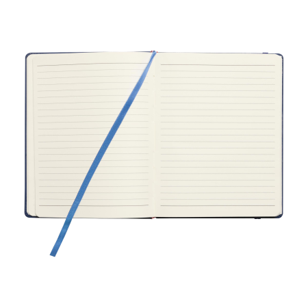 An open pocket notebook available with customised printing solutions for a cheap price at Helloprint
