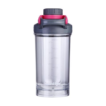 A large Contigo shake and go shaker bottle available to be printed with a custom logo or image at Helloprint.