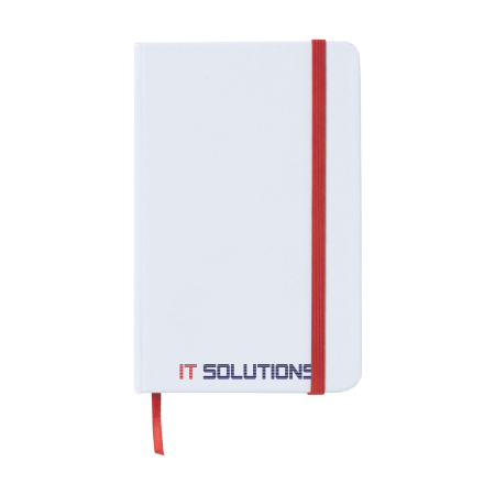 Cheap white A5 & A6 notebook with Helloprint. Learn more about our printed notebook products and order print online.