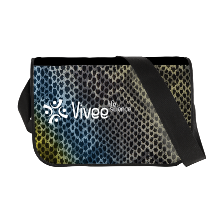 Cross body travel bag, ideal for laptop or notebooks. Personalise it at Helloprint with your own logo or design.