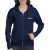 Female Fleece Zip up Hoodie with Front Custom Logo from Helloprint