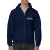 Male Fleece Zip up Hoodie with Custom Logo from Helloprint