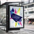 standing Bus Stop Posters