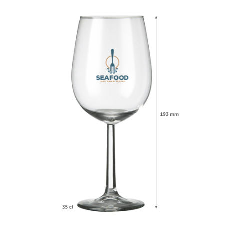 A Cabernet Blanc wine glass available with custom printing solutions at cheap prices at Helloprint