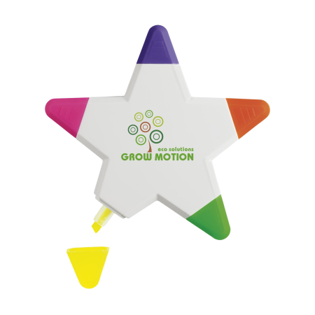 A Star marker highlighter available at Helloprint with custom printing options for a cheap price
